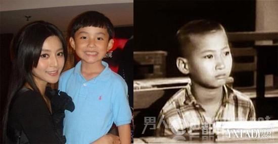 范丞丞洪金宝对比照惊人相似 范丞丞是范冰冰