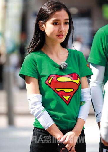 angelababy整容前后照片曝光 整容前香肠嘴吓